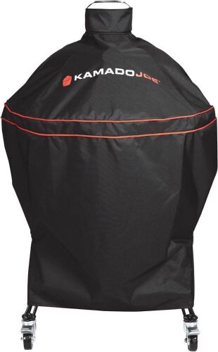 Kamado Joe Big Joe Series 24-inch Ceramic Charcoal Grill and Smoker Durable Polyester Grill Cover with Adjustable Buckle