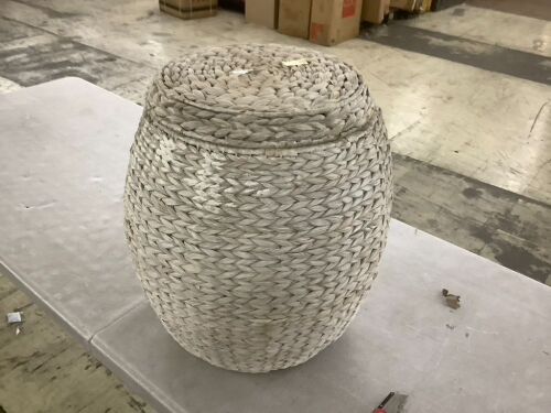 Multipurpose Hyacinth Storage Tote Basket