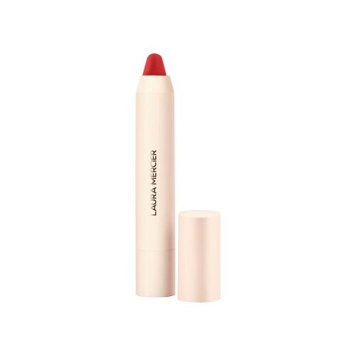 Laura Mercier Petal Soft Lipstick Crayon, 24HR Lip Softening Hydration, 12HR Sheer Matte Lip Color, Comfortable Weightless Wear, Diffused, Blurred Effect -381 chloe