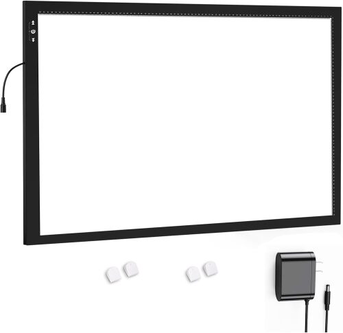 HSK A1 LED Artist tracing Light Box Copy Table, Adjustable High Brightness Light Pad for Tatto Drawing, Sketching, Animation,Diamond Painting Accessories