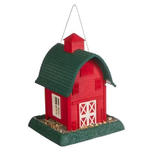 NORTH STATES Red Barn Birdfeeder