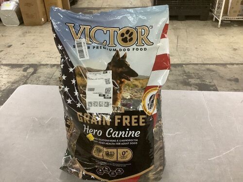 Victor Super Premium Dog Food Purpose Grain Free Hero Canine Dry Dog Food Beef 50lb
