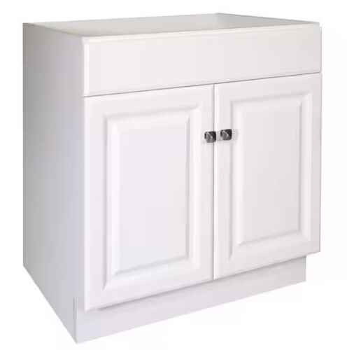 Design House Wyndham 30 in. 2-Door Bath Vanity Cabinet Only in White