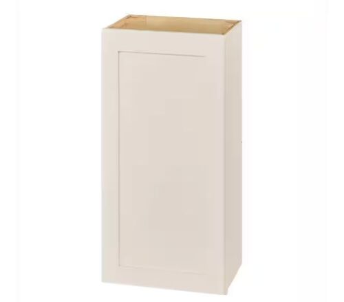 Hampton Bay Avondale 30 in. W x 24 in. D x 34.5 in. H Ready to Assemble Plywood Shaker Drawer Base Kitchen Cabinet in Antique White