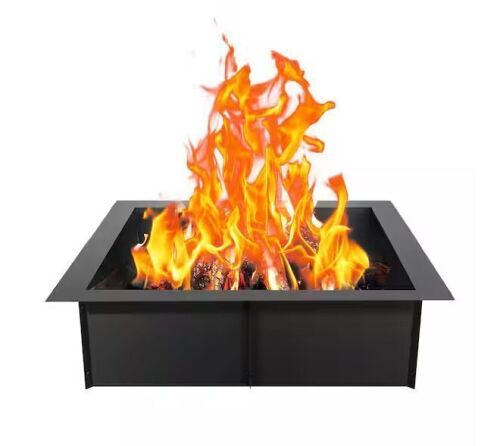 VEVOR Fire Pit Ring Square 36x36 in Outer/30x30 in Inner Diameter 10inch Height