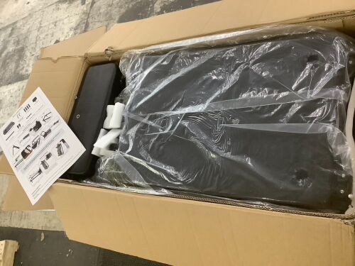 Foldable Pilates Reformer Machine, Dual Resistance with Springs and Cords - Loose Hardware