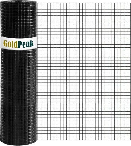 GoldPeak Black Hardware Cloth 1/2 inch 48 inch x 100 Foot 19 Gauge