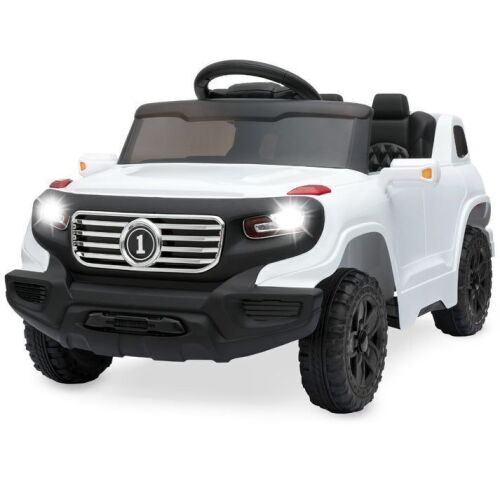 6V Ride On Car Truck w/ Parent Control, 3 Speeds, LED Lights, MP3 Player