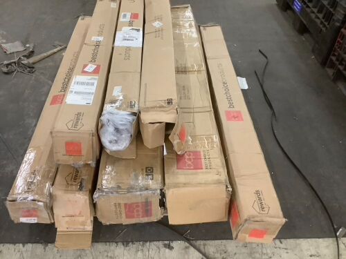 Lot of (2) Pop Up Canopies & (7) Patio Umbrellas - Uninspected