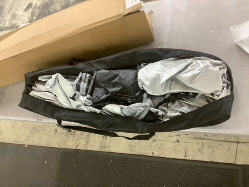 VINGLI 2 Room Shower Tent, 7.5 FT Instant Pop Up Shelter with Carrying Bag