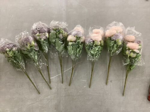 Lot of Artificial Flowers
