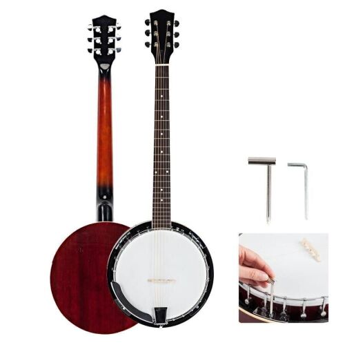 6 String Banjo Full Size 22 Frets