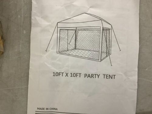 10 x 10 Party Tent