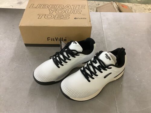 FitVille SpeedEx Mens Golf Shoes, Size 11W