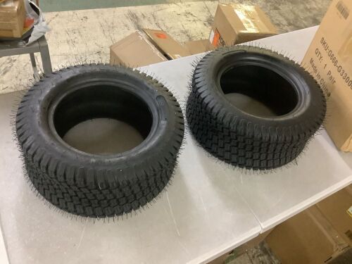 18x8.50-10 4PR Lawn Mower Turf Tires, 2 Pack