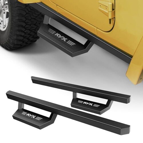 KYX Running Boards Compatible with Wrangler YJ/TJ 2 Door 1987-2006, 5 inches