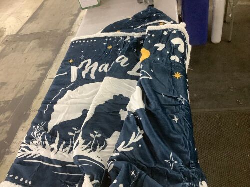 Mama Bear Throw Blanket
