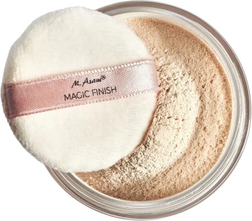 M. Asam Magic Finish Setting Powder Final Touch Bare Skin (15g) - Perfecting Setting Loose Powder For Perfect Makeup, With Hyaluronic Acid, Make Up With Light Texture