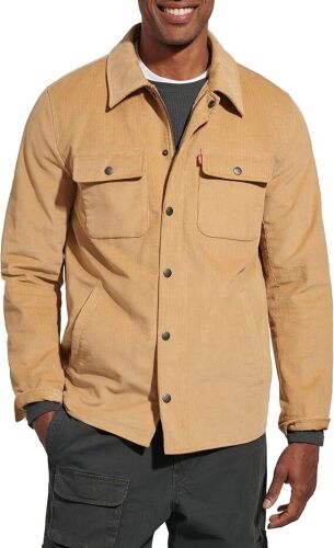 Levi's Men's Corduroy Shirt Jacket Large