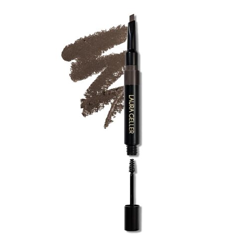 Sculpt-n-Stay 2-in-1 Waterproof Eyebrow Pencil & Brow Gel – Dark Brown – Fills Sparse Brows, Defines & Sets – Smudge-Proof, Long-Lasting, Natural Finish