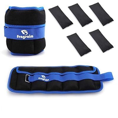Adjustable Ankle Weights for Jogging, Gymnastics, Aerobics | Removable Weight | 1-10 lbs Pair | Durable & Breathable | Great for Fitness & Physical Therapy