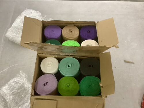 Lot of (2) 12 Rolls Colorful Elastic Band