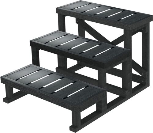 3 Step Composite Hot Tub Steps - Missing Hardware