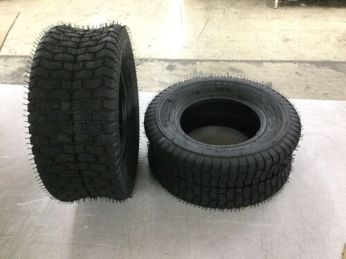 16x6.50-8 Turf Tires 4 Ply Tubeless, 2 pc