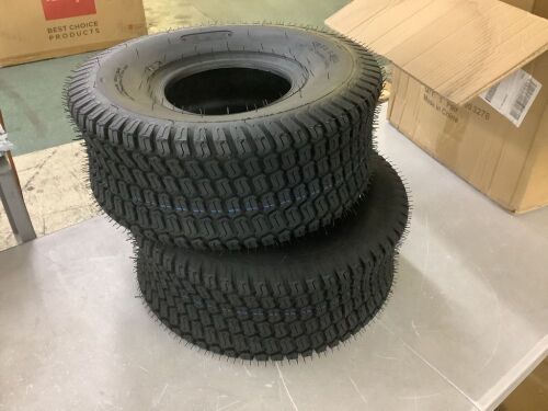 20x8.00-8 Lawn Mower Turf Tires, 2pc