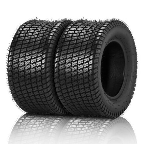 Tubeless 4PR 24x9.50-12 Turf Mower Tires, 2 pc