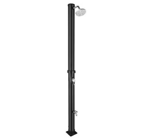 VINGLI 7.2 ft. 5.5 Gal. Solar Heated Shower with Shower Head and Foot Shower