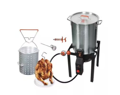 LOCO 30 qt. Sure Spark Turkey Fryer