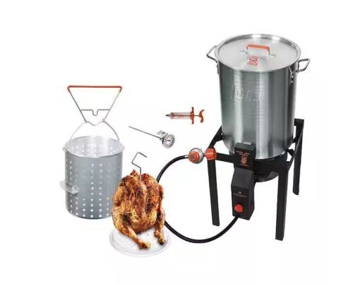 LOCO 30 qt. Sure Spark Turkey Fryer