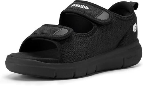 FitVille Diabetic Sandals for Men, 11 Wide