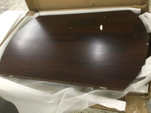 35" Solid Wood Drop Leaf Dining Room Table