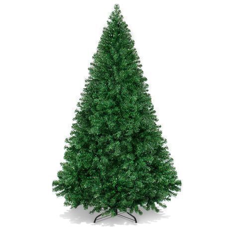 6' Artificial Green Christmas Tree, Unlit Pine Design w/Easy Assembly