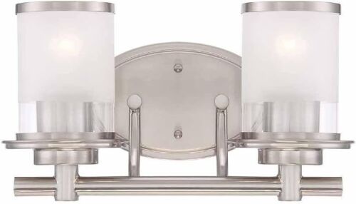 Lot of (2) Hampton Bay Truitt 2-Light Vanity Fixture