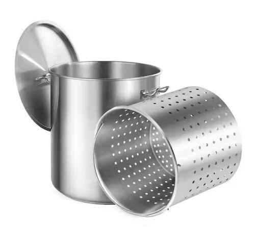 Commercial Stockpot 84 qt. Stainless Steel