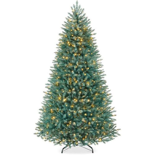 9' Pre-Lit Premium Artificial Nordic Fir Christmas Tree w/ 2-in-1 Twinkle LEDs