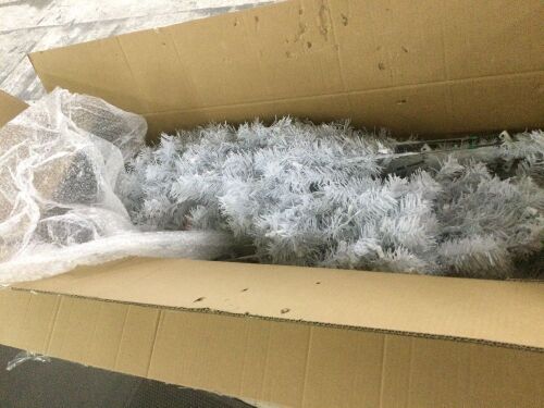 White Artificial Christmas Tree