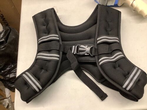 Weighted Vest for Women and Men with Reflective Stripe and Adjustable Buckle Strap Weight Vests for Strength Training, Jogging, Cardio, Weight Loss