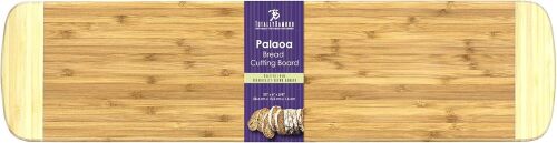 Totally Bamboo Palaoa Bread Serving & Cutting Board, Great for Charcuterie and Appetizer Spreads, 23" x 6"