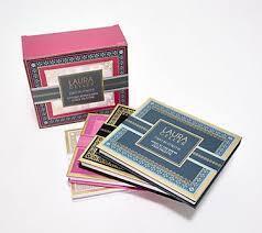 LAURA GELLER NEW YORK Glam On the Go Eyeshadow & Blush Palettes - Each Set Includes Three Palettes - Ready for Gifting - Easy to Use Makeup for Mature Ski