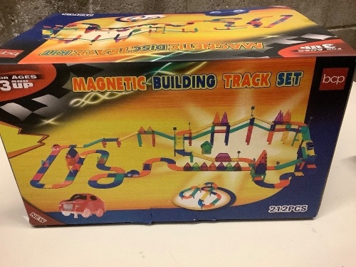 Magnetic Building Track Set - 212 pieces - Lot 76