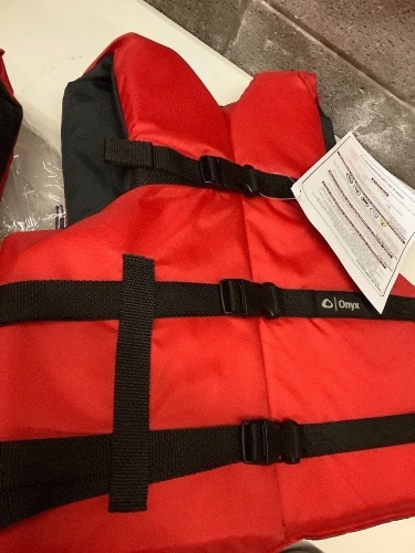 Lot of (2) Onyx Life Vest Flotation Devices - Lot 84