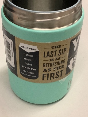 Yeti Rambler Colster Can insulator - Missing Lock-N-Load gasket - Lot 93
