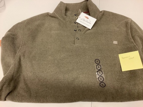 Honeycomb Long-Sleeve Sweater for Men - XL - Lot 104