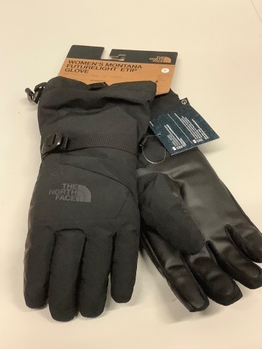 The North Face Montana FUTURELIGHT Etip Womens Gloves - Small, Black - Lot 110
