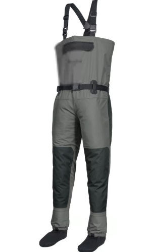 White River Fly Shop Montauk Stocking-Foot Chest Waders for Men - Large - Lot 137