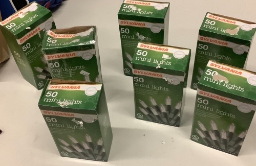 Lot of (8) Mini lights - Lot 180